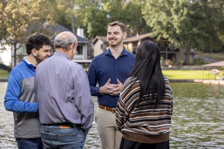 Hot Springs community gathering